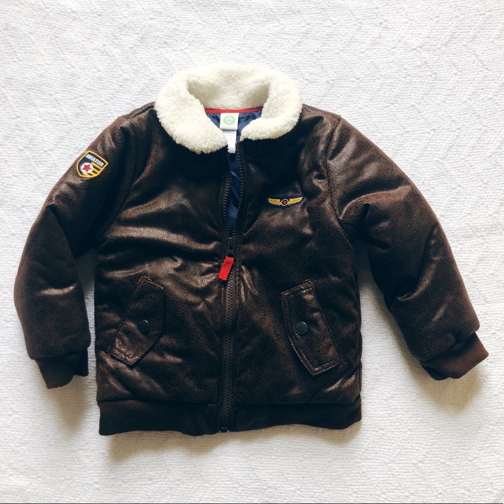 3T Brand New Aviator Puffer Coat